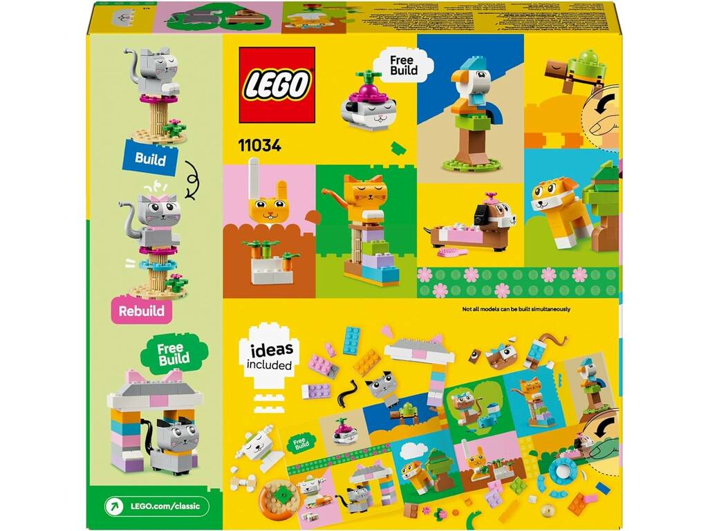 Lego Classique Animaux Créatifs 11034
