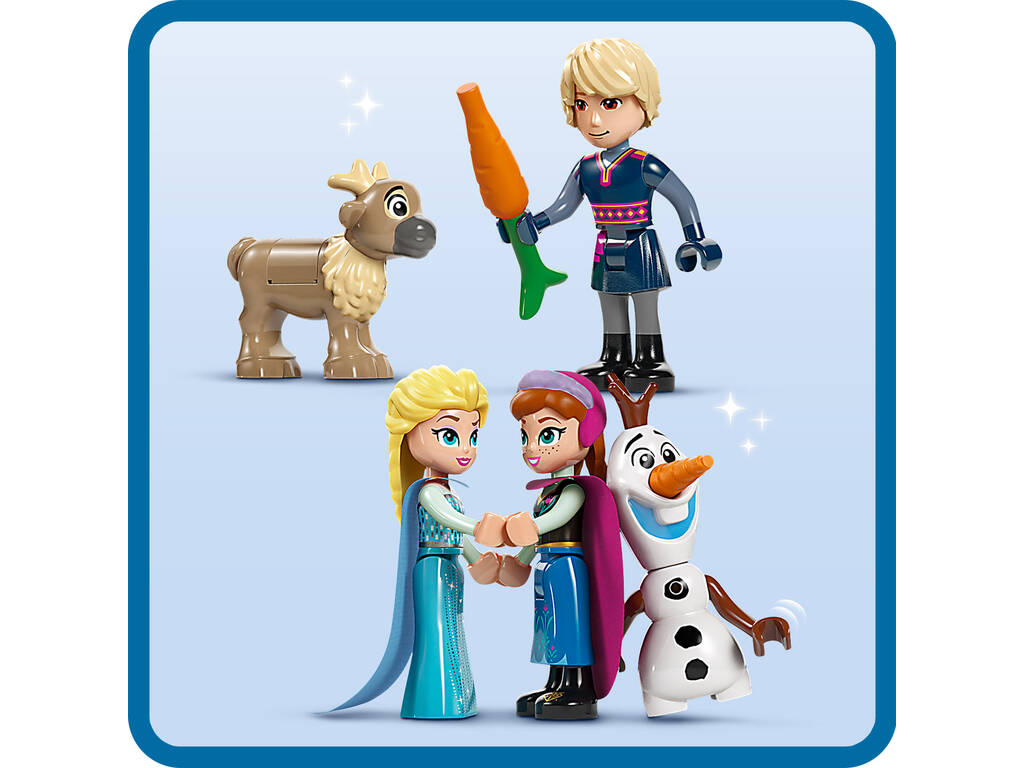 Lego Disney Frozen Palacio de Hielo de Elsa 43244