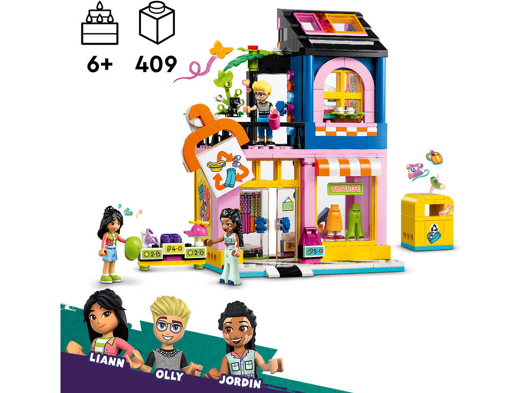 Lego Friends Negozio di Moda Retro 42614