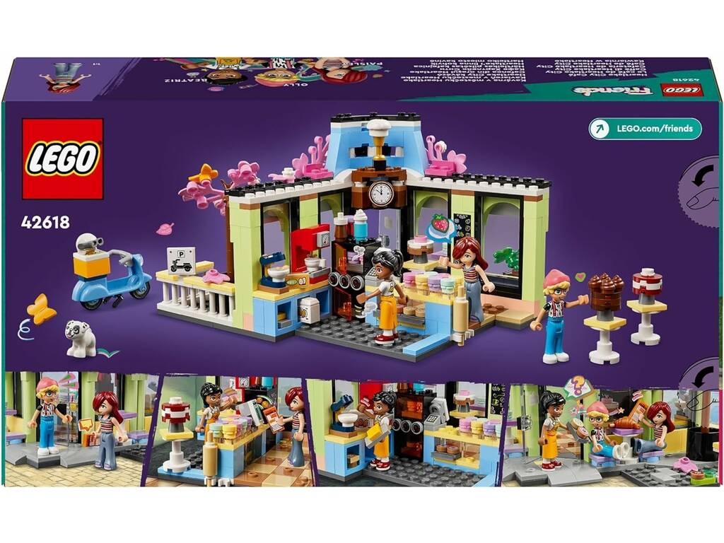 Lego Friends Caffetteria di Heartlake City 42618