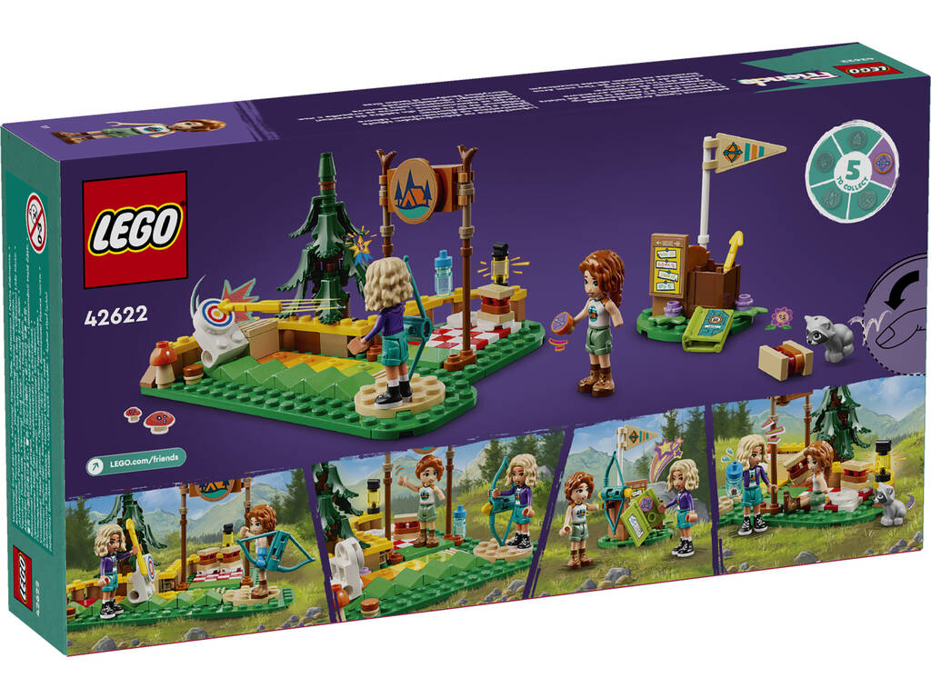 Lego Friends Campamento de Aventura Area de Tiro con Arco 42622