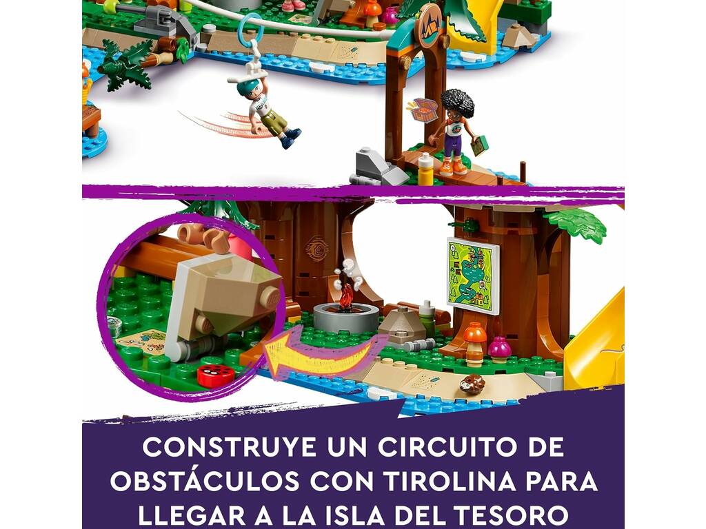 Lego Friends Campamento de Aventura: Casa del Árbol 42631