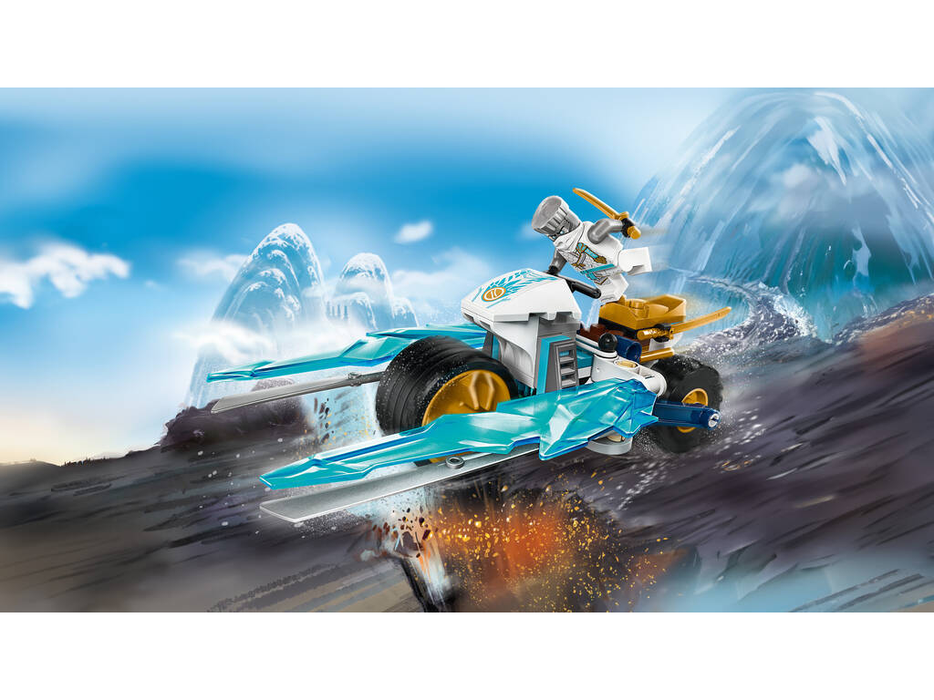 Lego Ninjago Le vélo de glace de Zane 71816