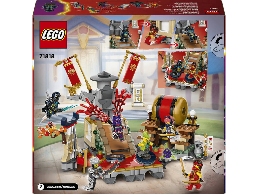 Lego Ninjago Arena di battaglia del torneo 71818