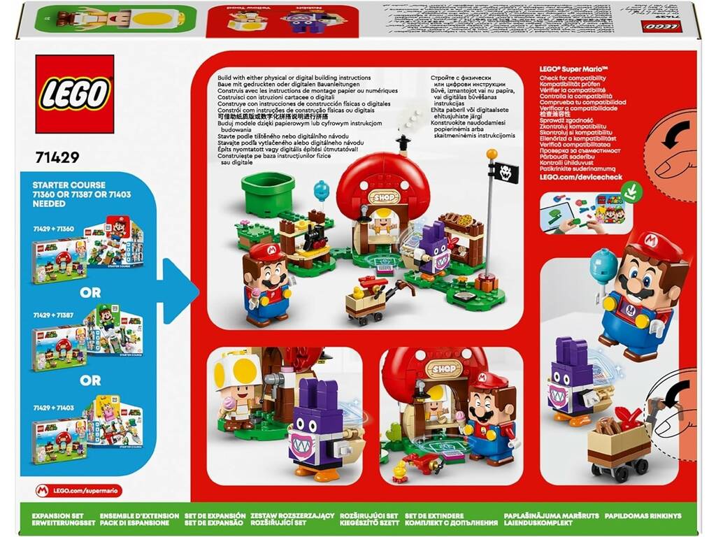 Lego Super Mario Set di Espansione Caco Gazapo nel negozio di Toad 71429
