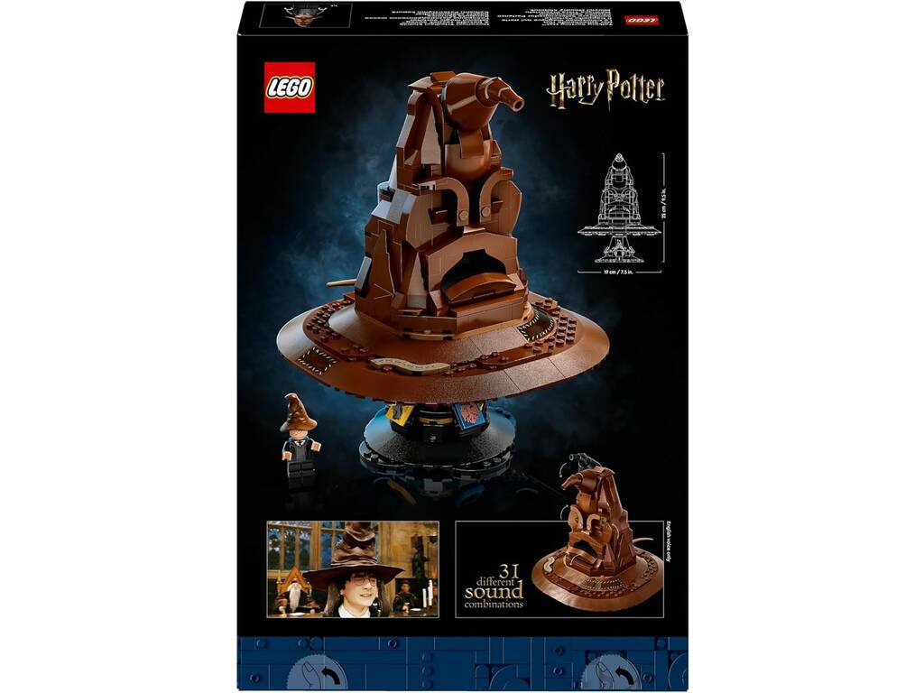 Lego Harry Potter Chapéu Seletor Falante 76429