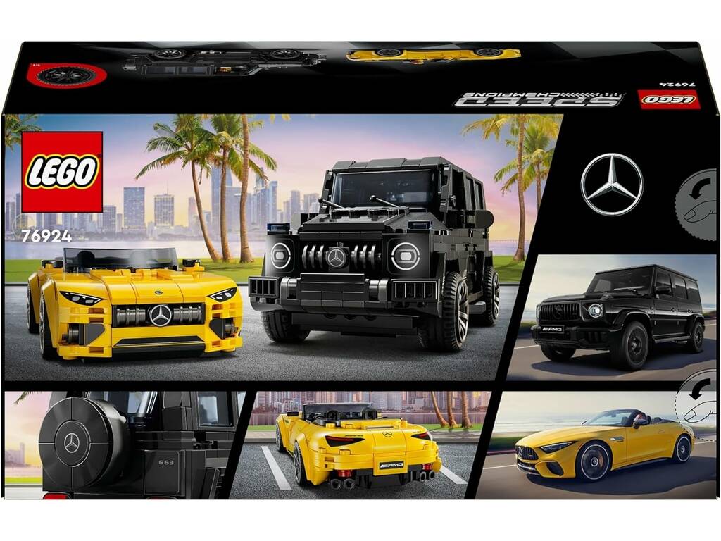 Lego Speed Champions Mercedes-AMG G 63 y Mercedes-AMG SL 63 76924