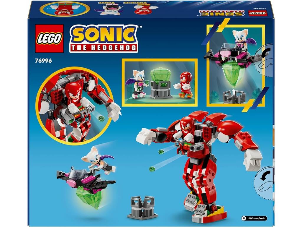 Lego Sonic Robot Guardián de Knuckles 76996