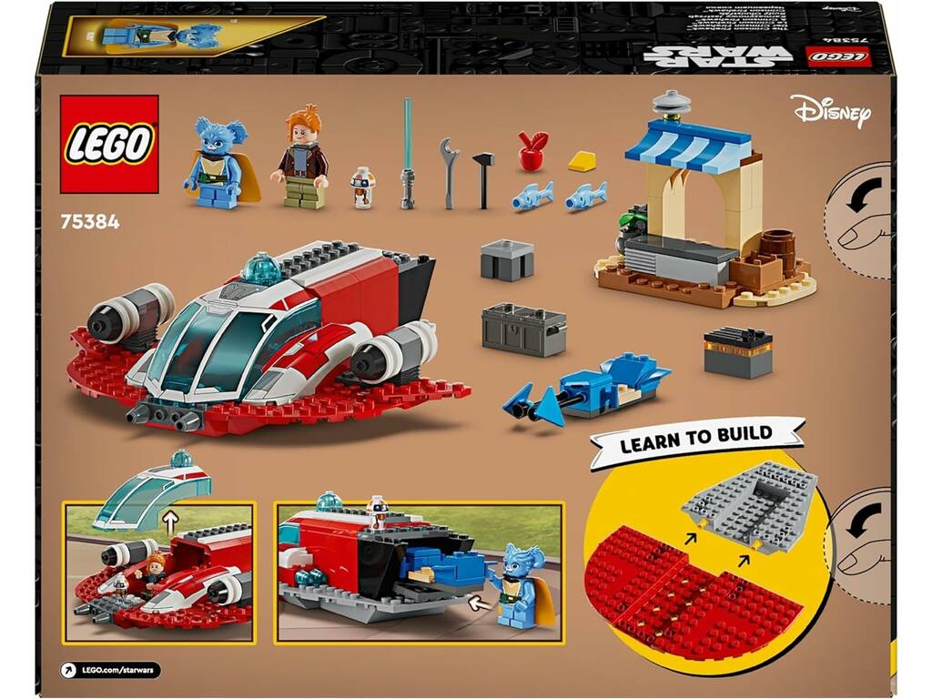 Lego Star Wars Young Jedi Adventures The Crimson Firehawk 75384