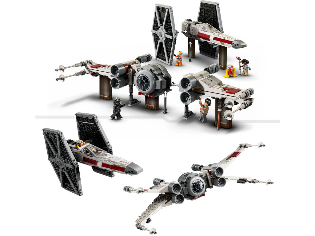 Lego Star Wars Caza Tie y Ala-X Fusionados 75393