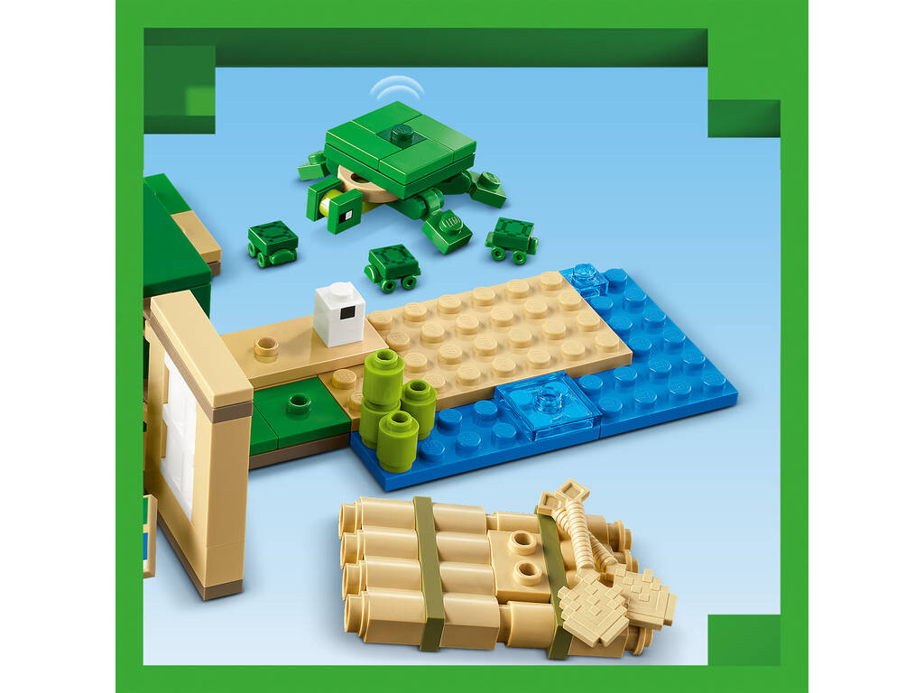 Lego Minecraft Das Strandschildkrötenhaus 21254