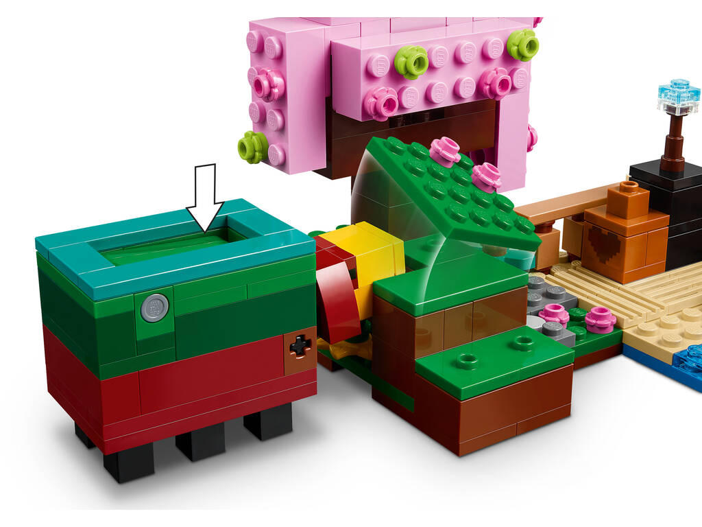 Lego Minecraft O Jardim de Cerejeiras em Flor 21260