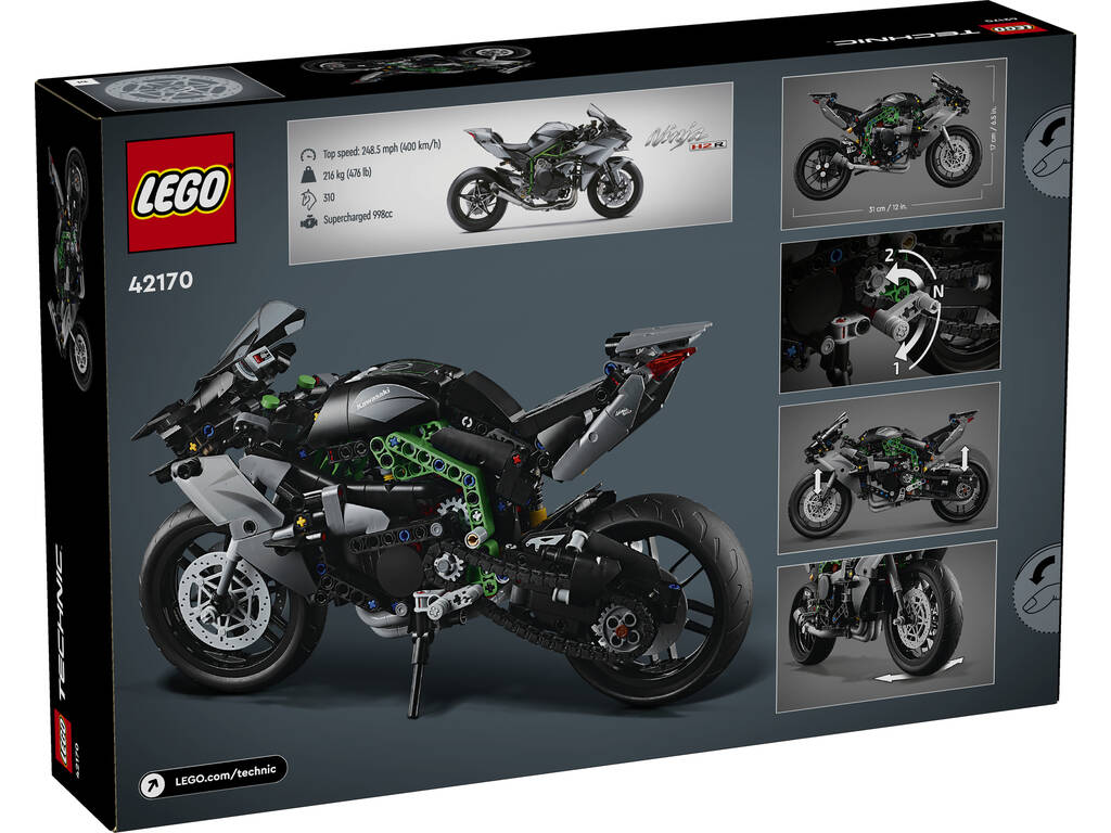 Lego Technic Moto Kawasaki Ninja H2R 42170