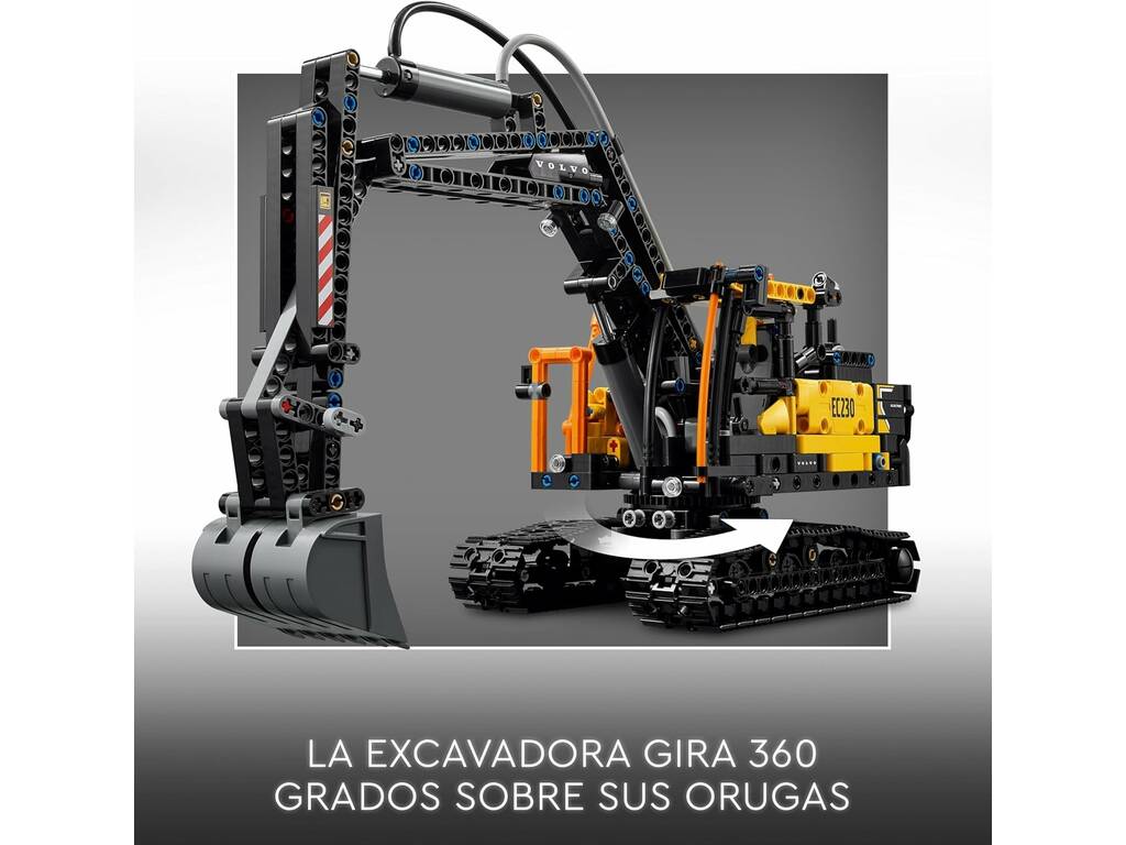 Lego Technic Camión FMX y Excavadora Eléctrica EC230 Volvo 42175