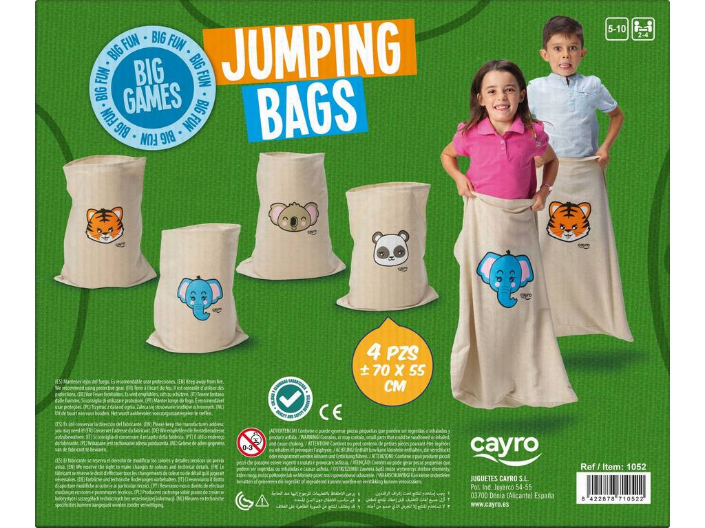 Jumping Bags Carrera De Sacos de Cayro 1052