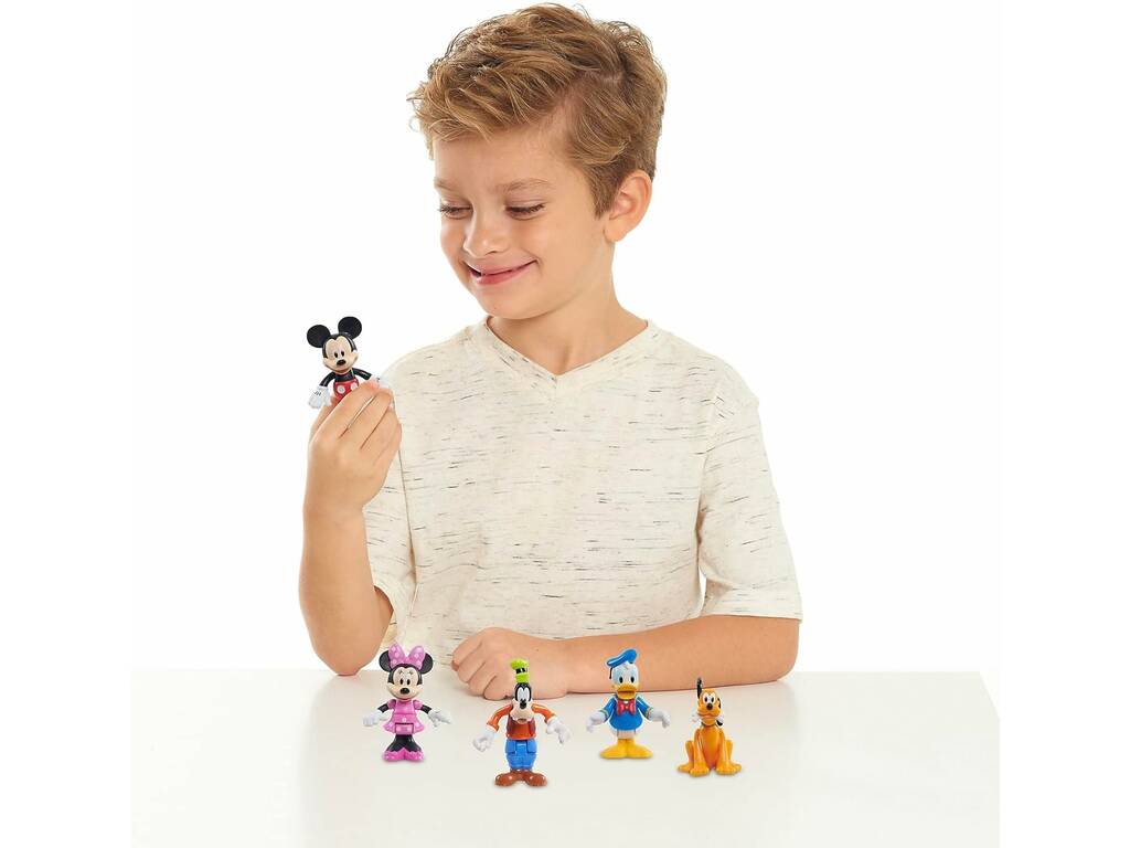 Mickey Mouse Pack 5 bewegliche Figuren Just Play 38769