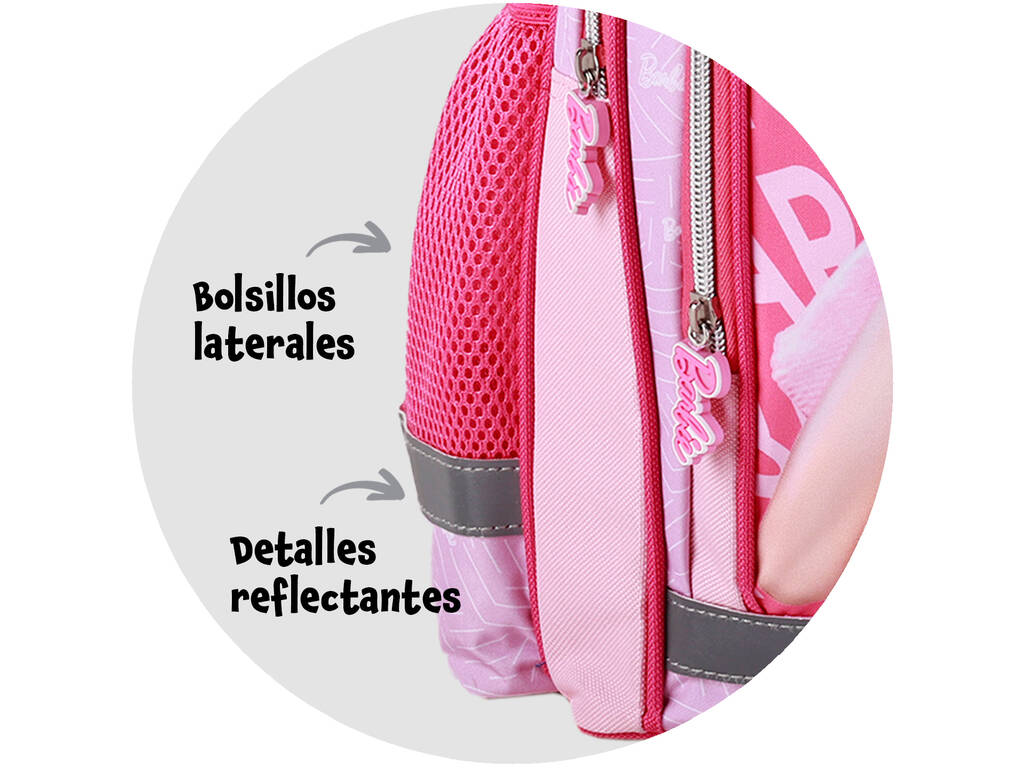 Barbie Doppelcompartiment-Rucksack, anpassbar an einen Wagen von Toybags T434-131