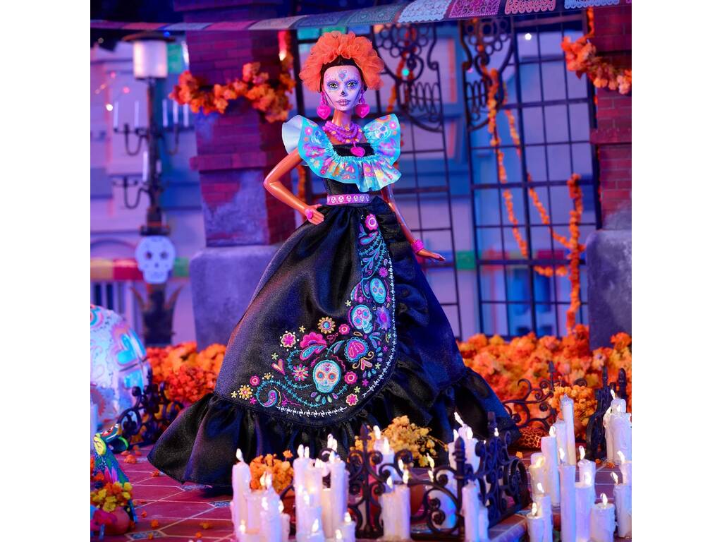 Barbie Signature Dia de Muertos Boneca Barbie Edição 2024 Mattel HRM72