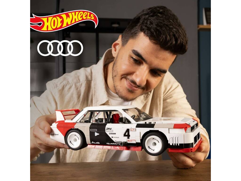 Mega Hot Wheels Audi 90 Quattro IMSA GTO Mattel HRY20