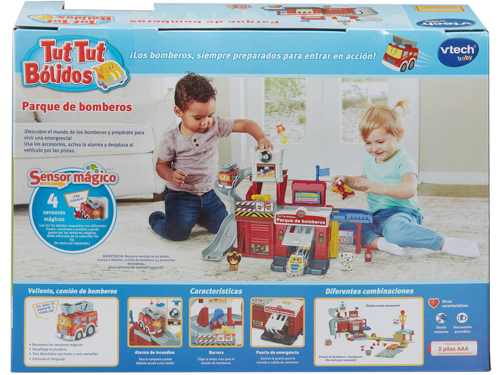 Tut Tut Bólidos Parque de Bomberos Vtech 80-543022