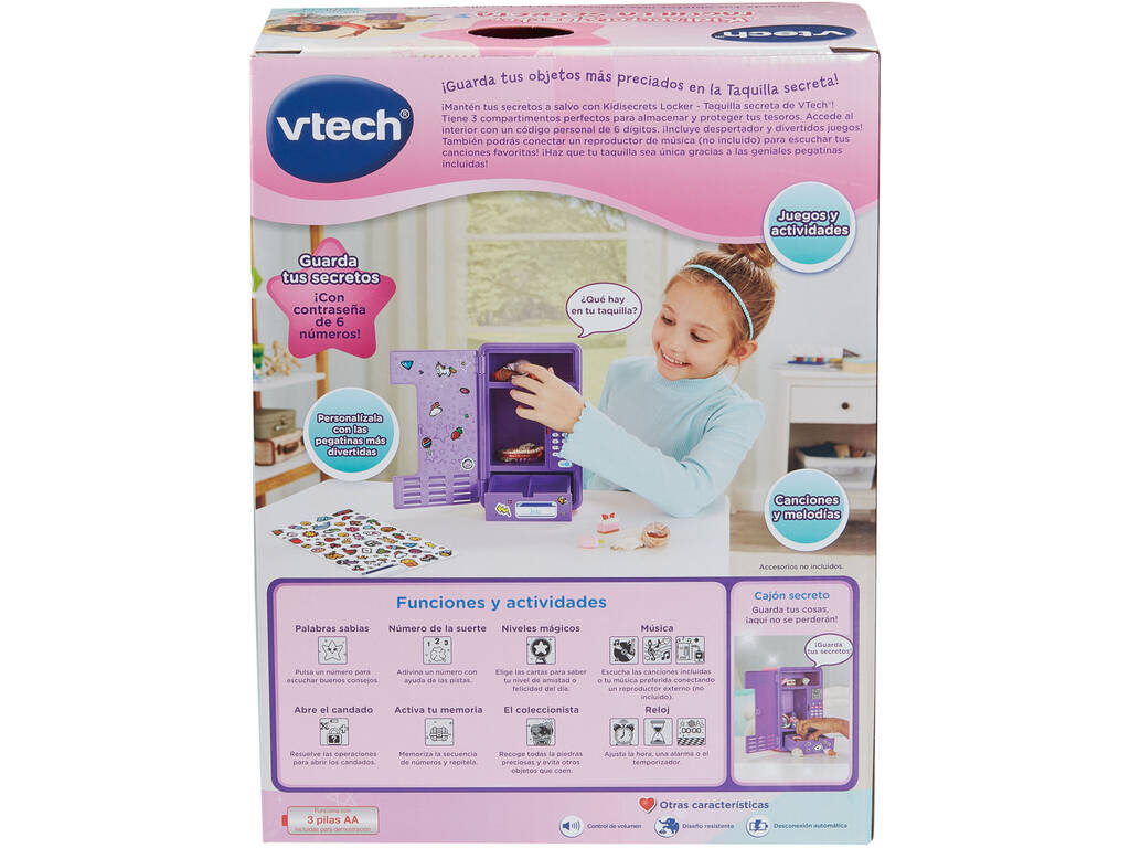 KidiSecrets Locker Taquilla Secreta Rosa Vtech 80-554157