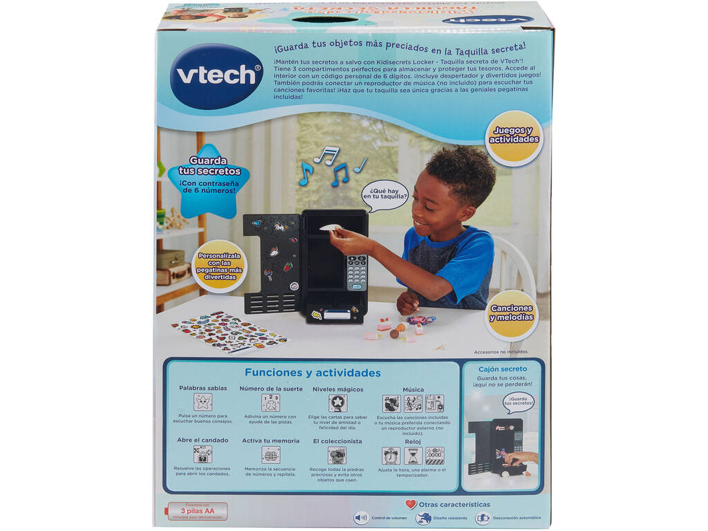 KidiSecrets Locker Taquilla Secreta Azul Vtech 80-554122