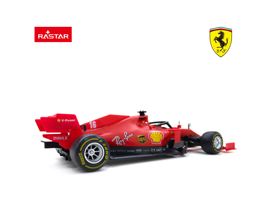 Ferrari SF1000 Rojo Radio Control 1:16 Construible de 60 Piezas