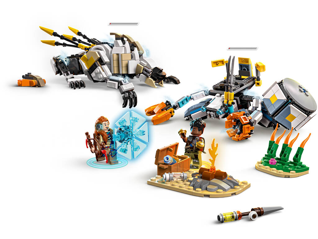 Lego Horizon Adventures Aloy e Varl vs. Granchio e Denti Taglienti