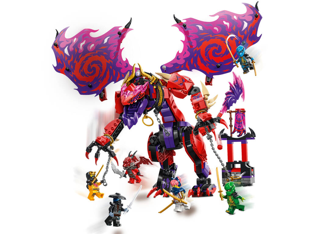 Lego Ninjago Dragons Rising Chaos Dragon : Thundering Fang