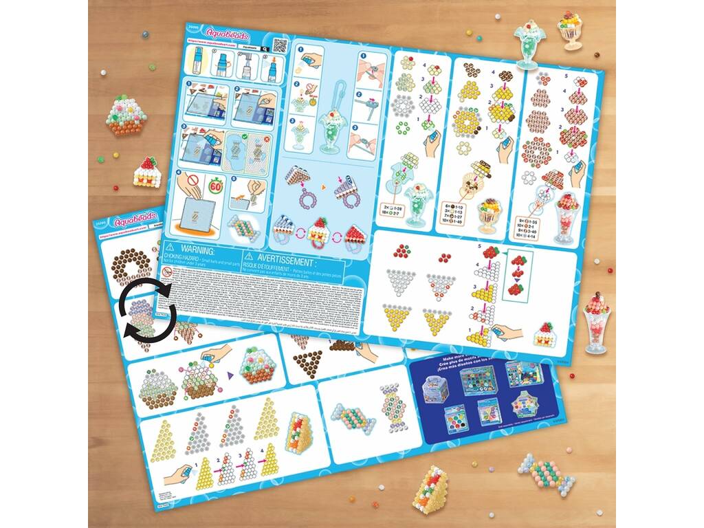 Kit d'accessoires sucrés Aquabeads