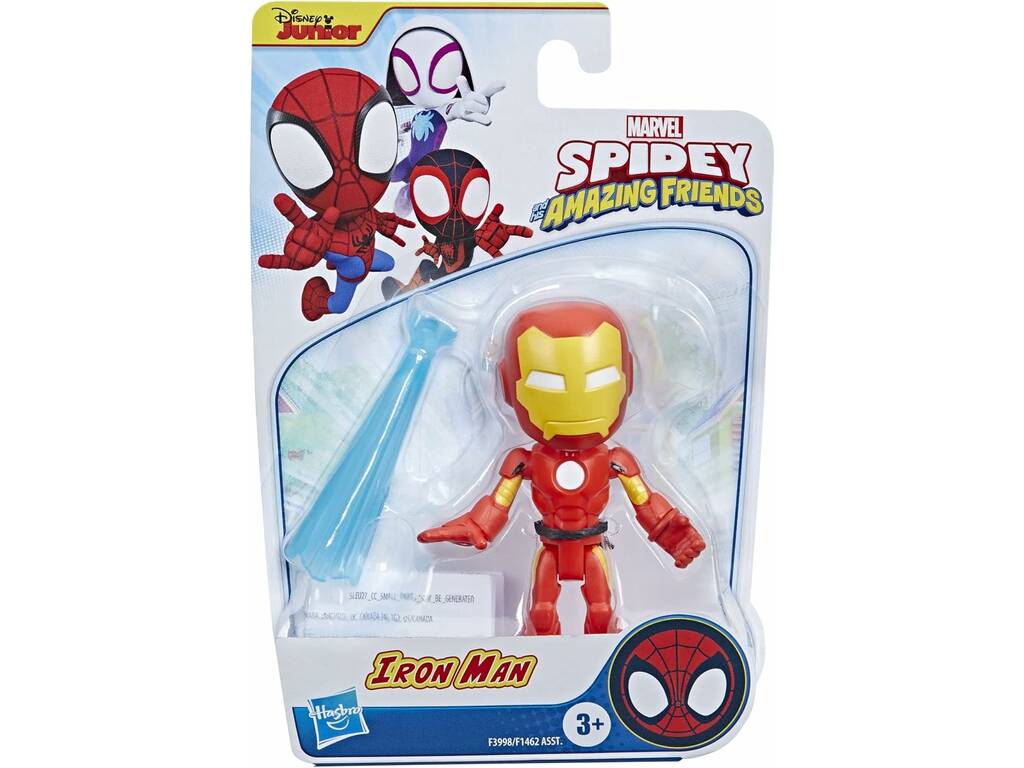 Marvel Spidey And his Amazing Friends Figurine de héros avec accessoire