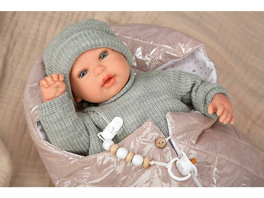 Poupée Reborn Olivia de 45 cm avec couverture
