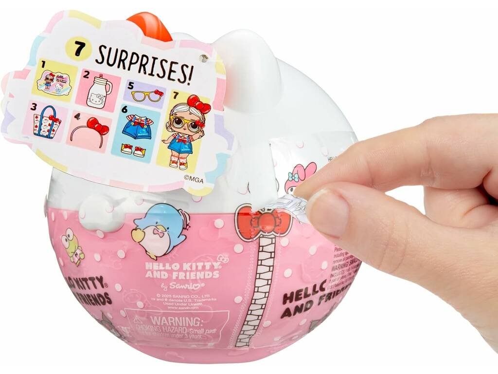 LOL Surprise Hello Kitty And Friends Poupée surprise avec accessoires