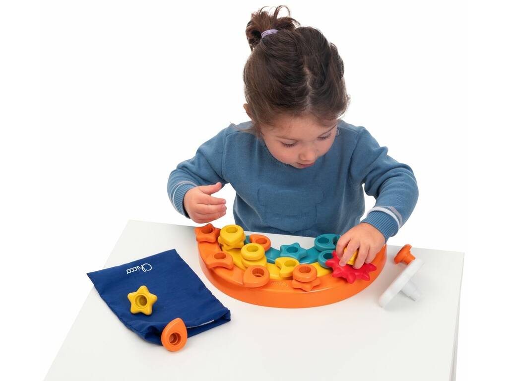 Arc-en-ciel Multiactivités 2 en 1 avec épingles