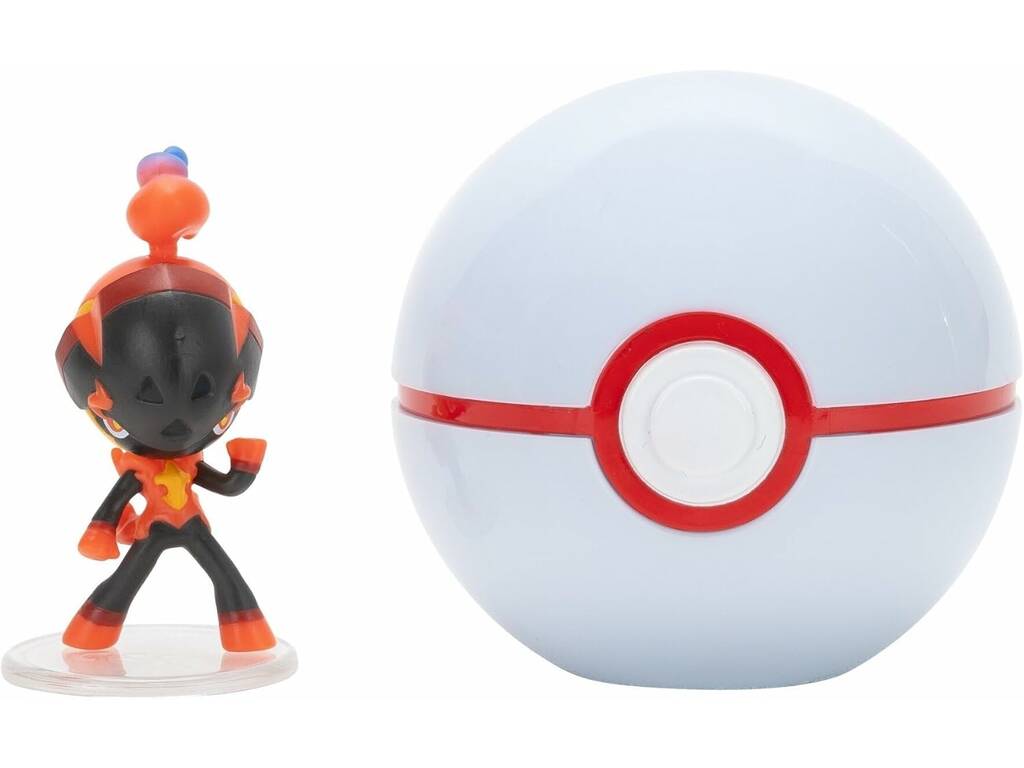 Figurine Pokémon Clip N Go avec balle