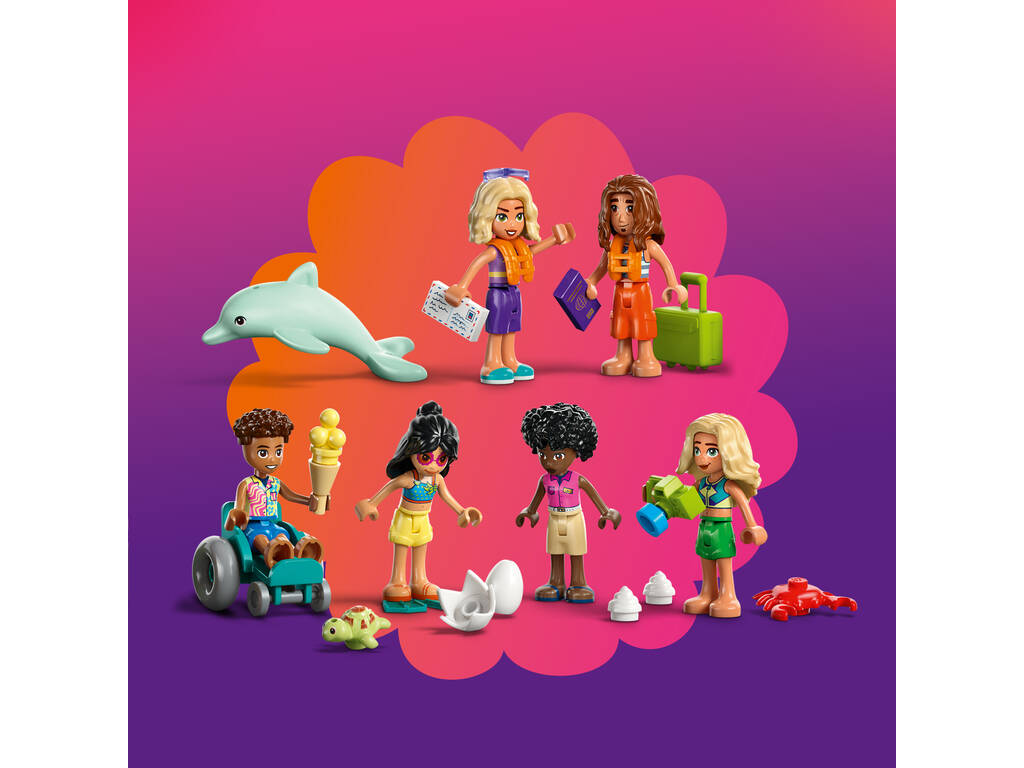 Lego Friends Hôtel de vacances en famille sur la plage