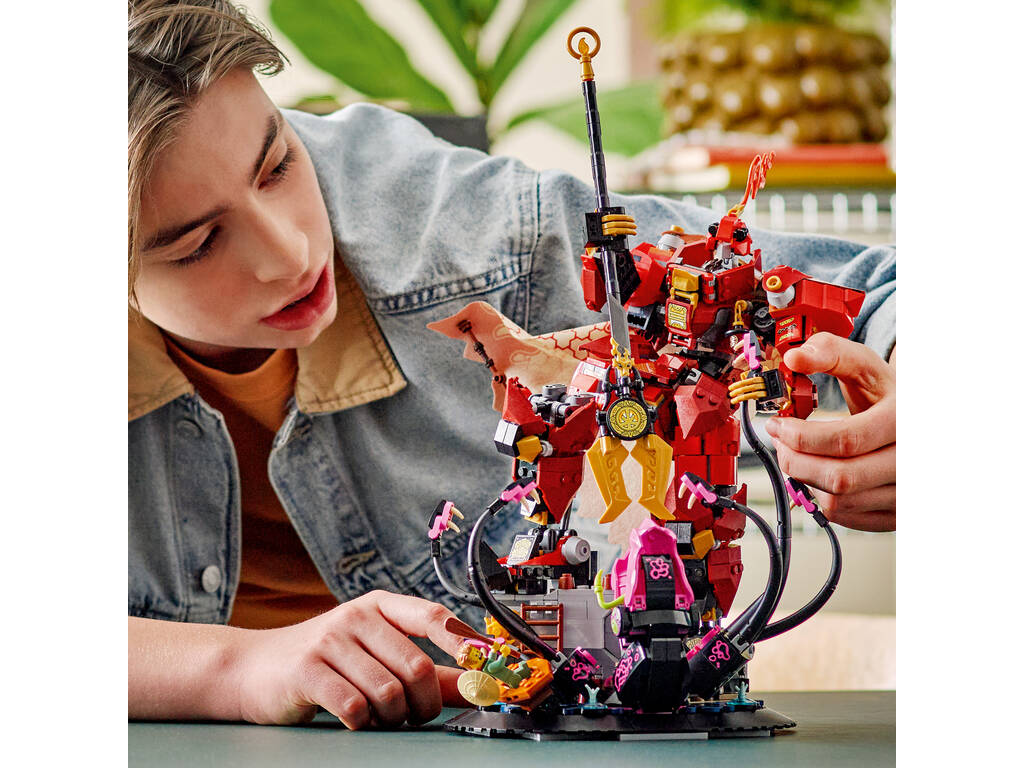 Lego Ninjago Meca Caballero del Fuego