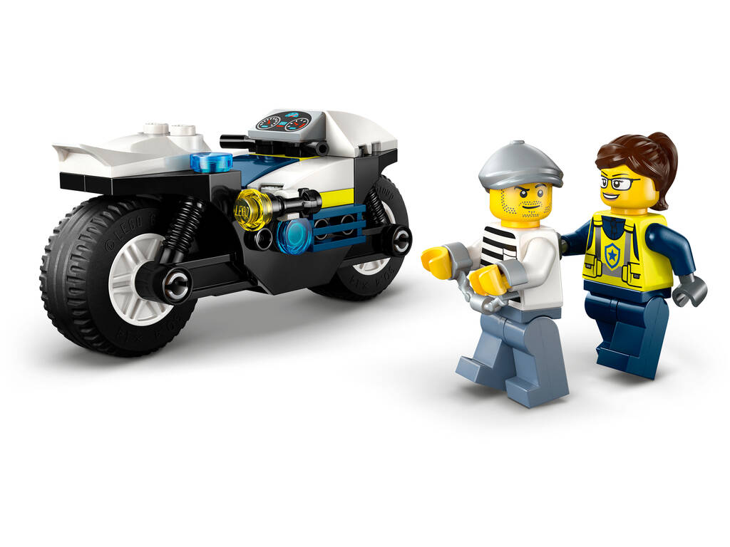 Lego City Persecución en Moto de Policia