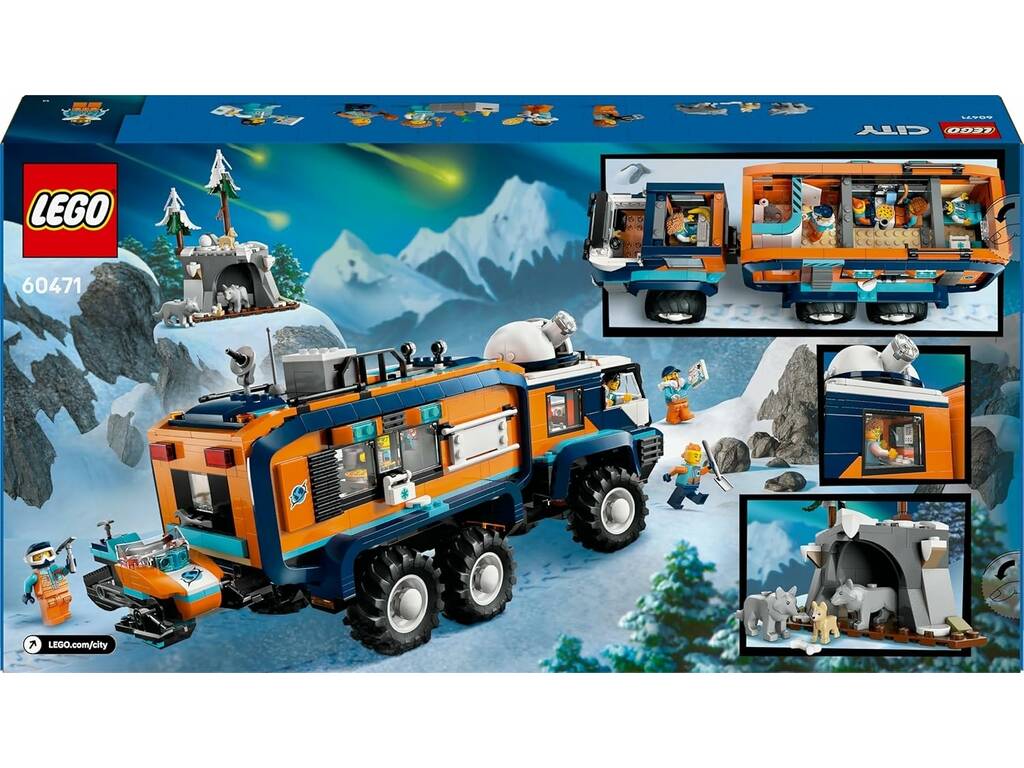 Laboratoire scientifique mobile Lego City Arctic Explorers