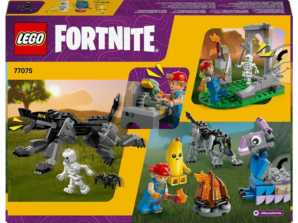Camp Lego Fortnite Banane et Bougie d'allumage