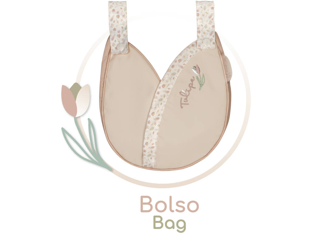 Tulipe Ma première poussette avec sac à main