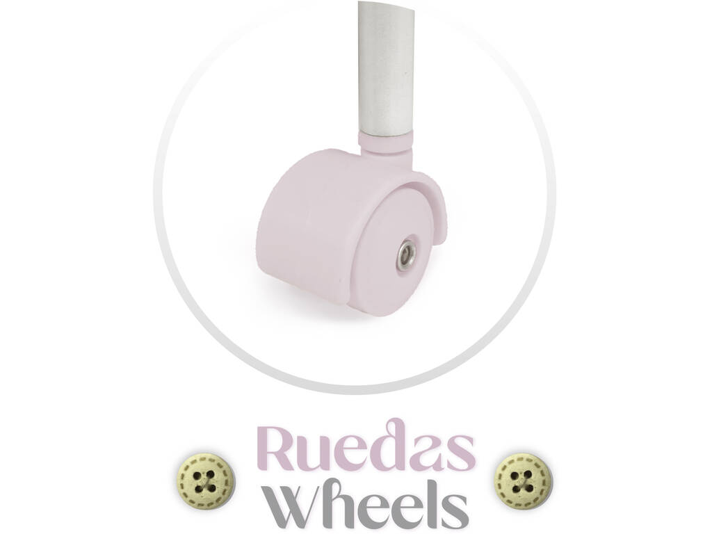 Moisés Sophie para Muñecas con Ruedas