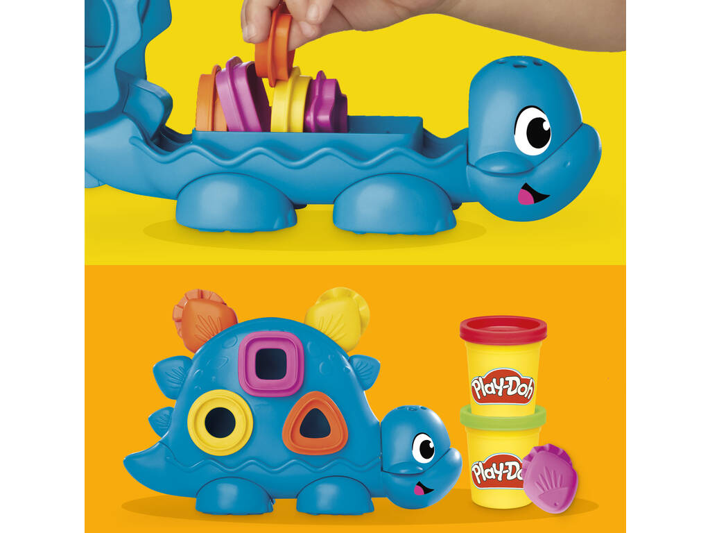 Playdoh Dinosaurio Formas y Colores