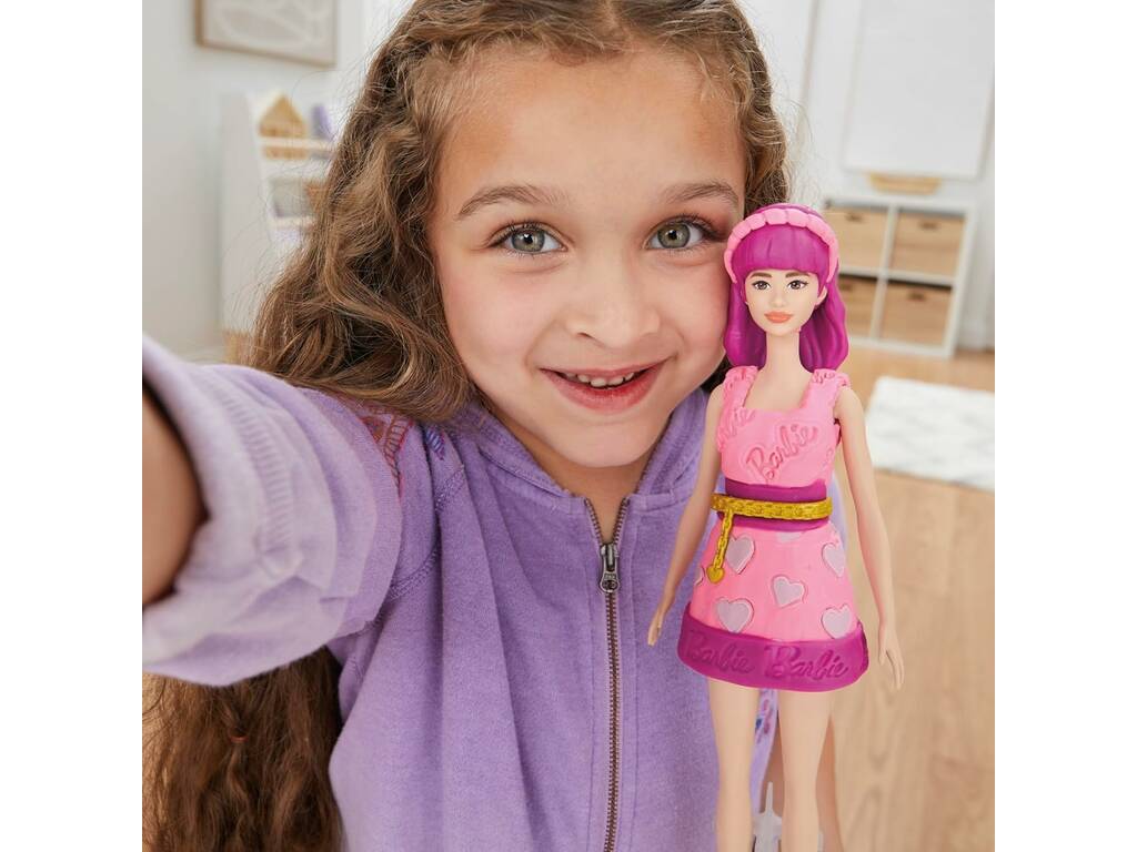 Playdoh Barbie Coeurs et Cheveux