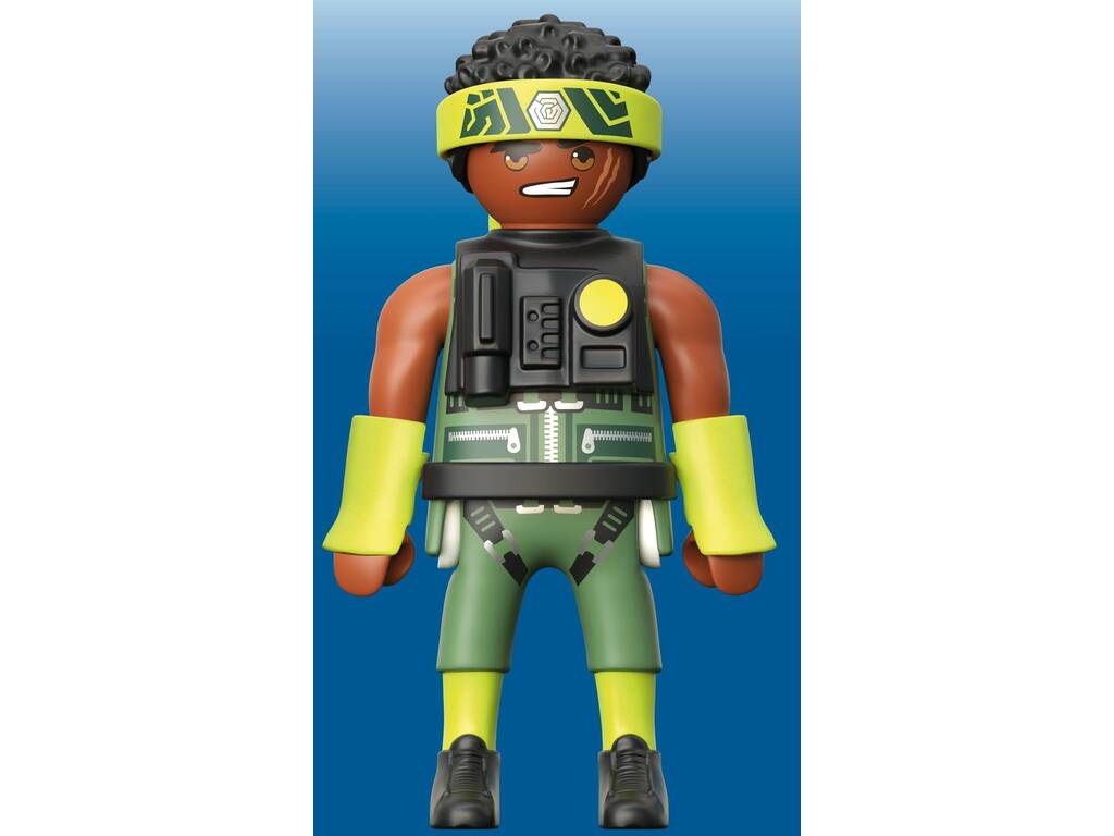 Playmobil Héroes con Vehículo Volador