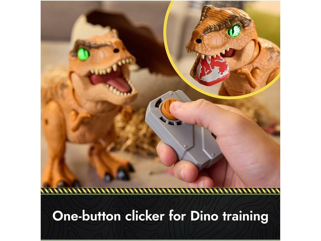 Primal Hatch Jurassic WorldR Rex Interactive
