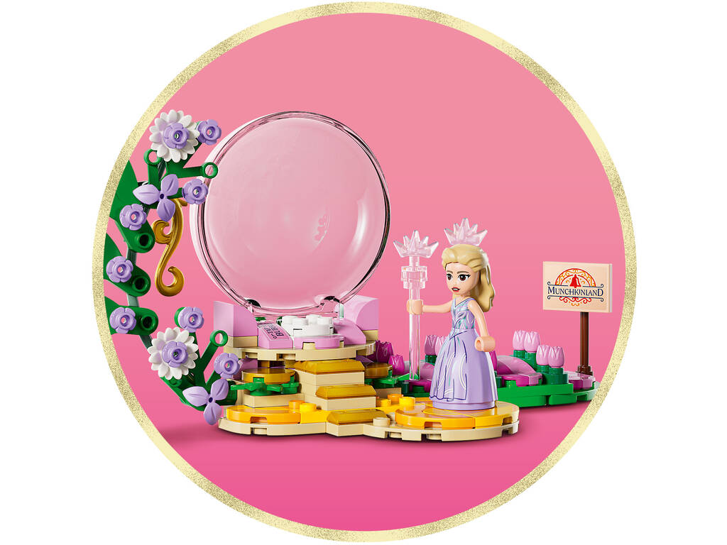 Lego Wicked Glinda et Elphaba visitent Munchkinland