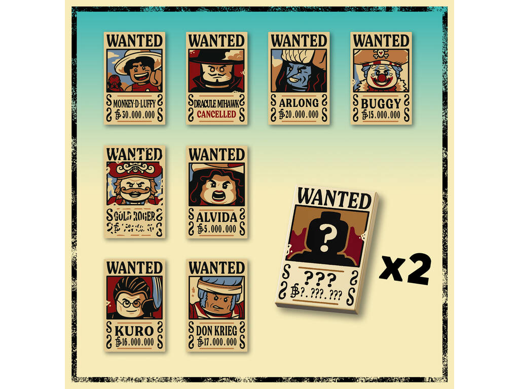 Lego One Piece Carpa de Circo de Buggy el Payaso