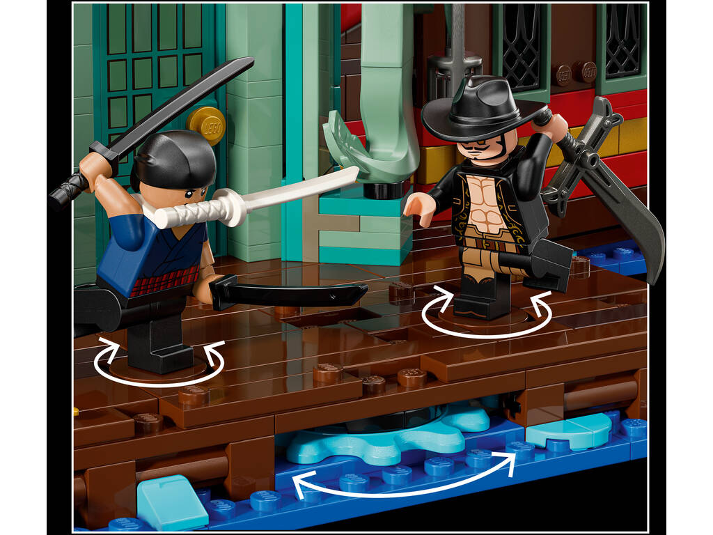 Lego One Piece Restaurant flottant Baratie