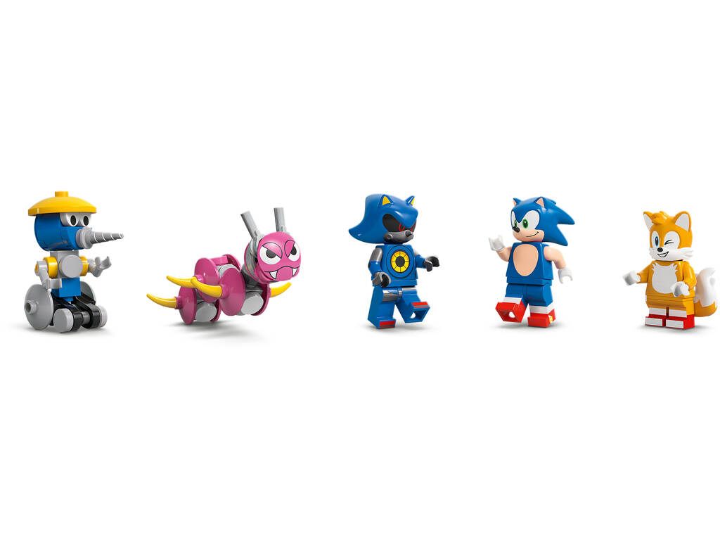 Lego Sonic Camion d'intervention de l'équipe Sonic